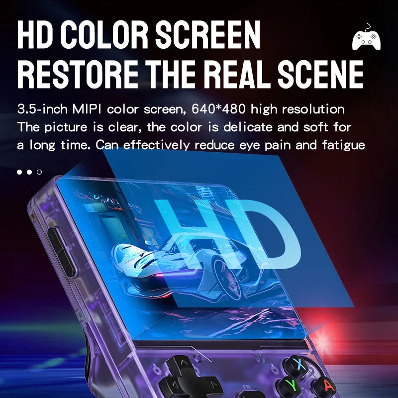 RX6S Retro Handheld Video Game Console