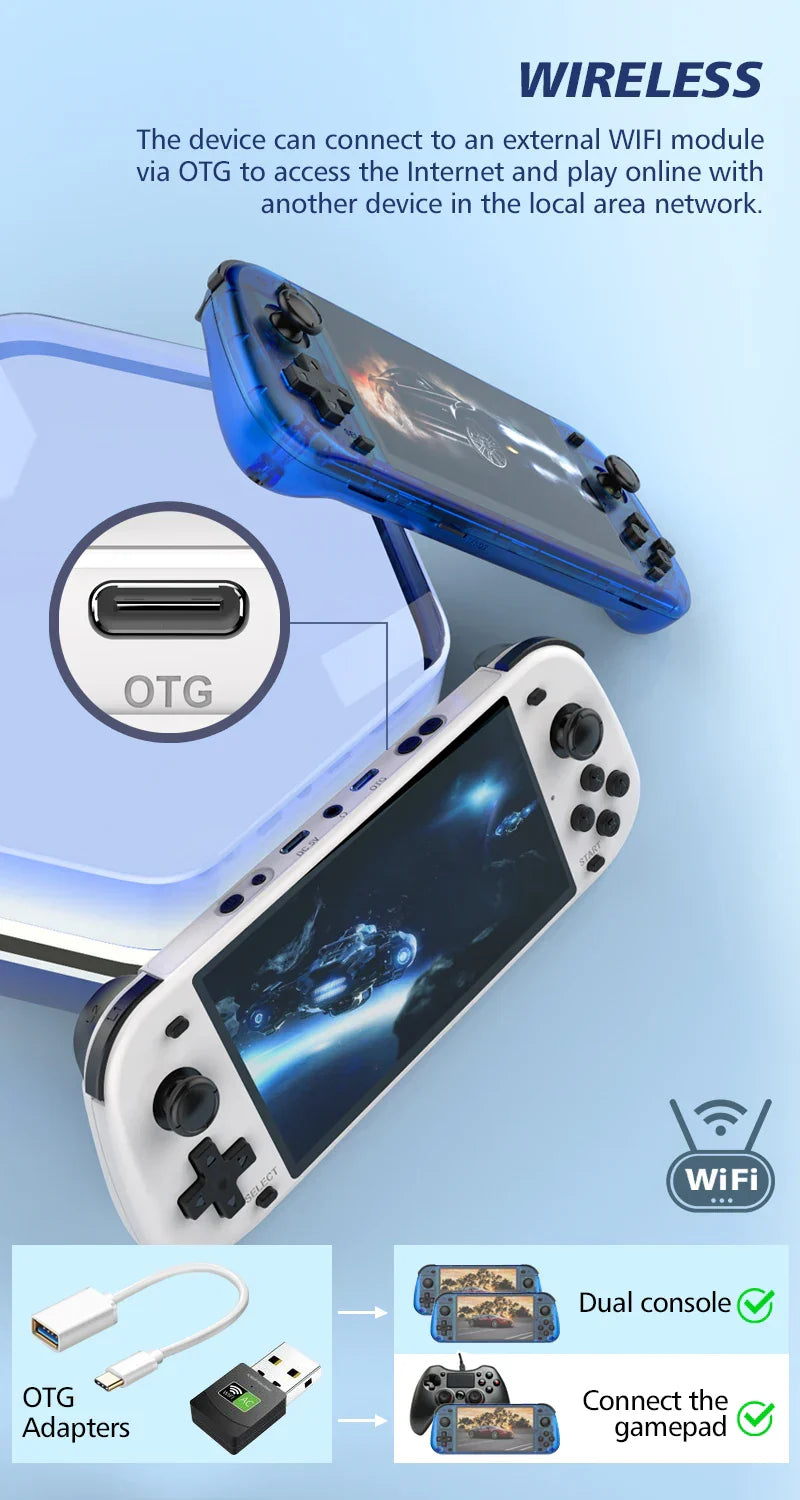 R50S Retro Handheld Video Game Console