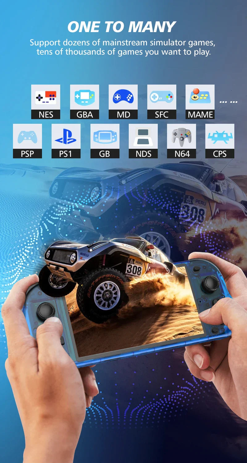 R50S Retro Handheld Video Game Console