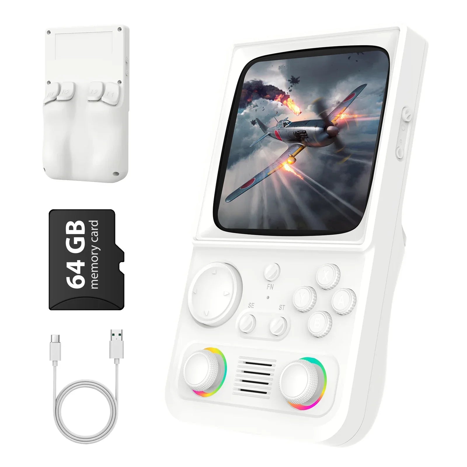 R36T MAX Retro Handheld Video Game Console